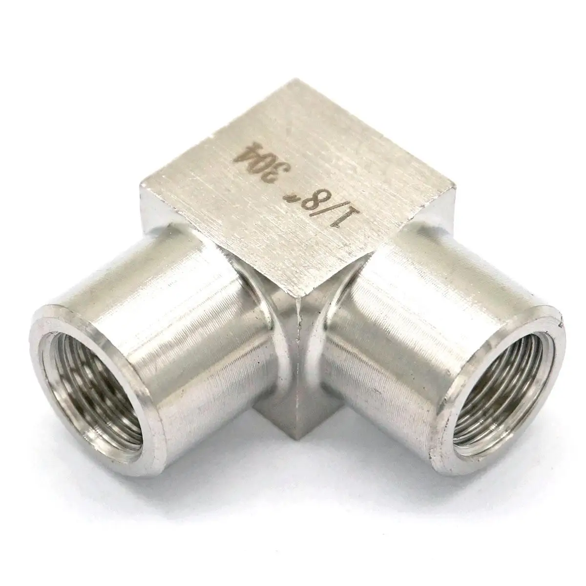 STAINLESS STEEL 304 BSP 90° ELBOW FEMALE THREADED REDUCER FITTING CONNECTOR FxF 