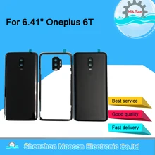 M& Sen для 6,4" Oneplus 6T One Plus 6T стеклянный чехол для задней крышки батареи корпус+ рамка для камеры+ объектив для вспышки+ инструмент для наклеек