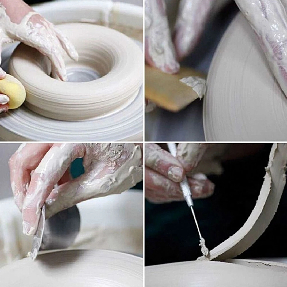 44 шт. DIY глина для художественных работ инструменты для гончарного ...