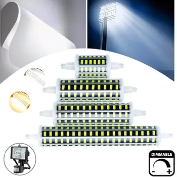 

R7S Ampoule LED Flood Light Dimmable J78 J118 J189 10W 20W 25W 30W 5733 SMD Spotlight Corn Bulbs Lamps AC 110V 220V Bombillas