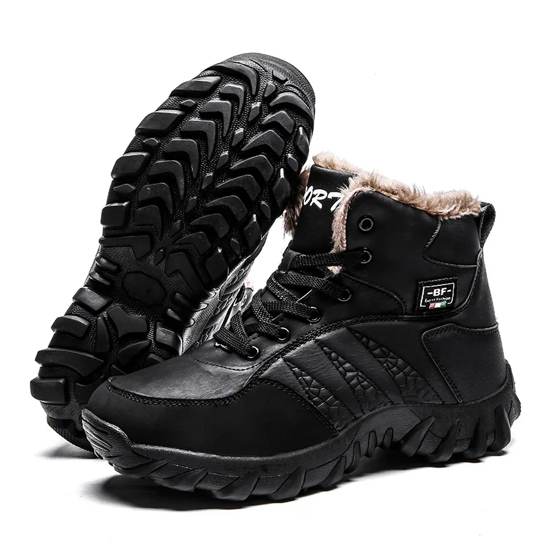 

2019 Autumn And Winter Classic Hight-top Casual plus Velvet Warm MEN'S SHOES Korean-style Extra Large Trendy Shoes Men Padded Z9
