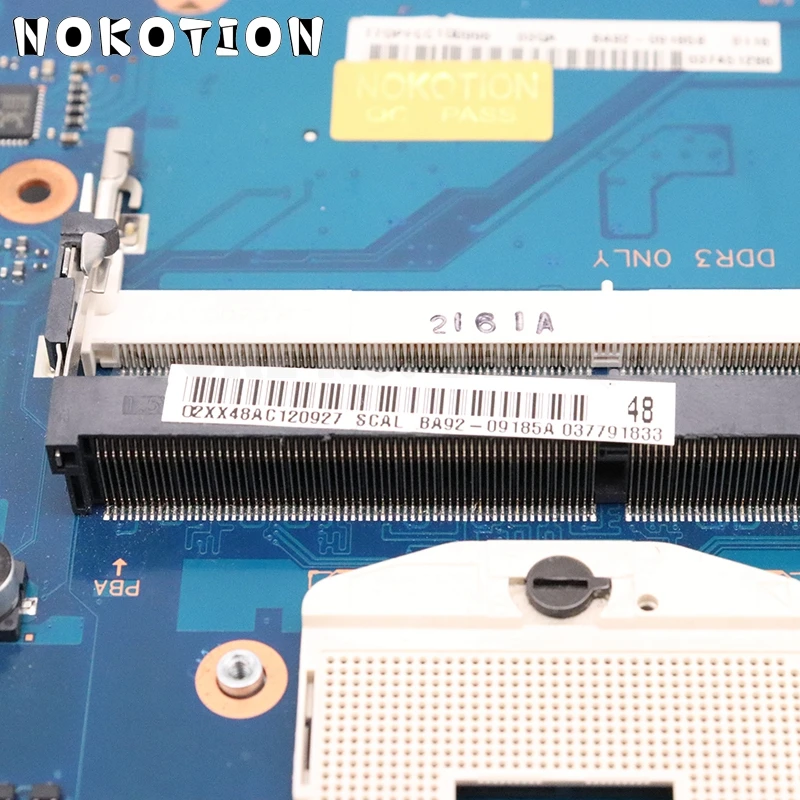 NOKOTION BA92-09185A BA92-09185B BA41-01763A для samsung NP300E5A 300E5A NP-300E Материнская плата ноутбука GT520MX GPU HM65 DDR3