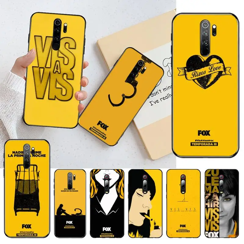 CUTEWANAN испанский ТВ серия locked Vis A мягкий силиконовый чехол для телефона Redmi Note 8 8A 8T 7
