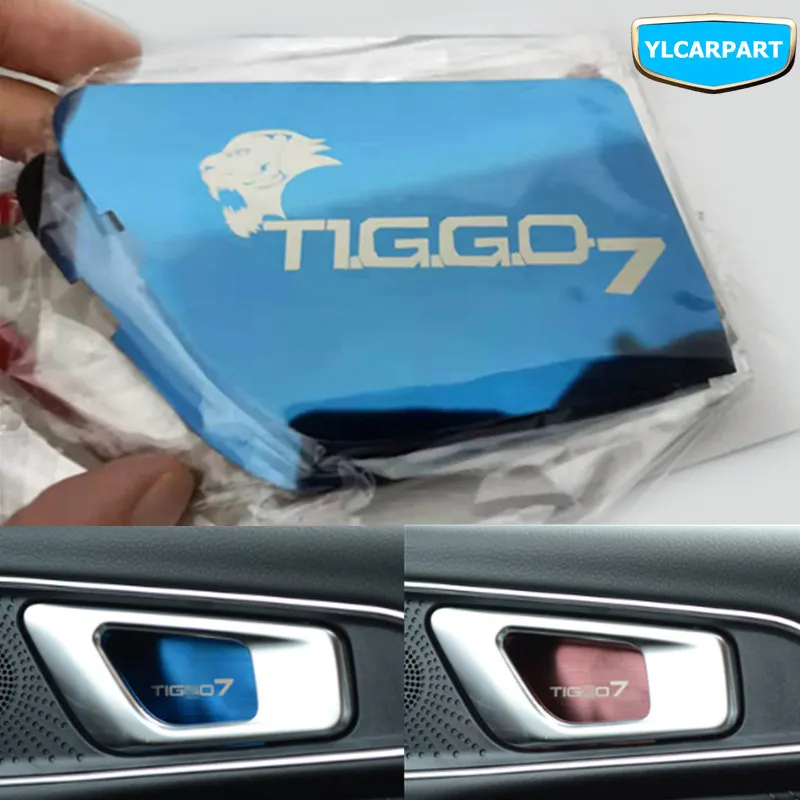 Для Chery Tiggo 7, Tiggo7, автомобильная дверца салон ручка стикер