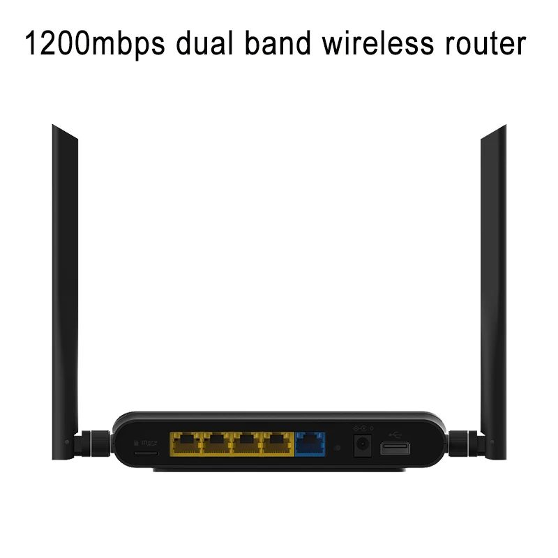 11AC гигабитный маршрутизатор 5g wifi repetidor 1200 Мбит/с двухдиапазонный беспроводной