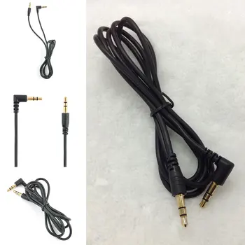 

1M Audio Cable Gold Plating Male to Male 3.5mm Jack Audio Auxiliary Cable AUX Male To Male Audio Cable Is Bent All The Way