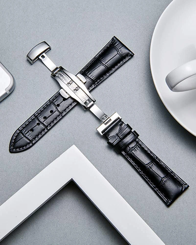 Кожаный ремешок с бабочкой для apple watch 5, 4, ремешок correa, apple watch 44 мм, 40 мм, 42 мм, 38 мм, iwatch 5, 4, 3, 2, 1 браслет