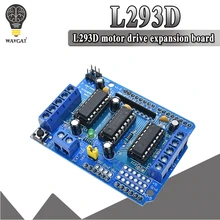 L293D щит управления двигателем Плата расширения привода двигателя для Arduino Щит двигателя