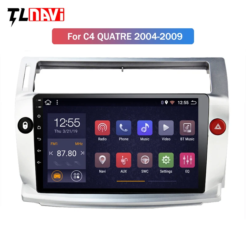

Android 8.1 Car Radio Multimedia Auto GPS Navigation For Citroen C4 C-Triomphe C-Quatre 2004-2009 Navi Stereo Player
