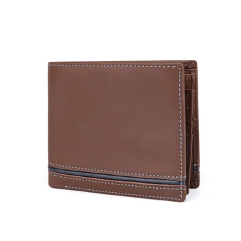 

Genuine Leather Men's Wallets RFID Male Driver License Card Holder Wallet Brand Coin Purse Vintage Men Short Wallet