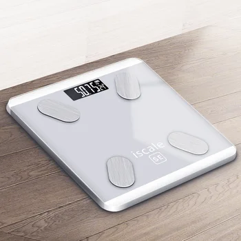 

Bluetooth body fat scale smart body fat meter scales electronic weight scale health scale smart digital weigth Toughened Glass