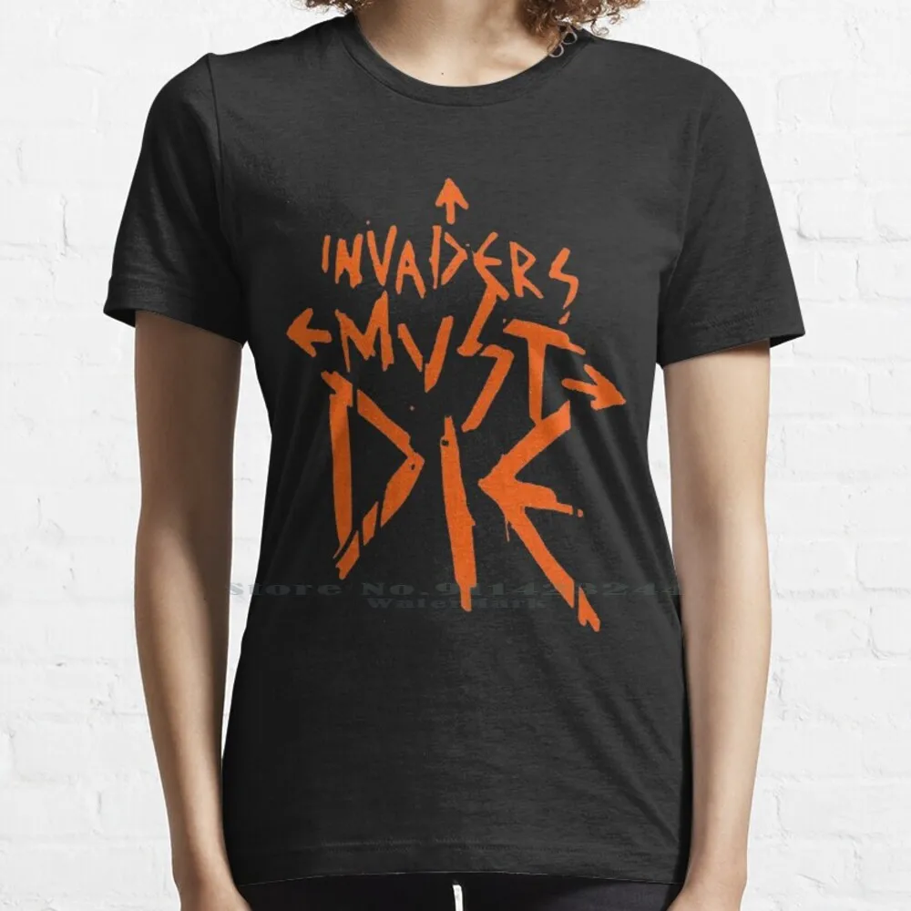 Invaders Must Die T Shirt Cotton 6XL The Prodigy Music Dance