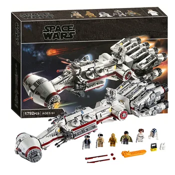 

1748pcs The Tantive Iv Rebel Blockade Runner Model Compatible Lepining Building Blocks Fit 75244 Star Wars Toy Kid Gift Children
