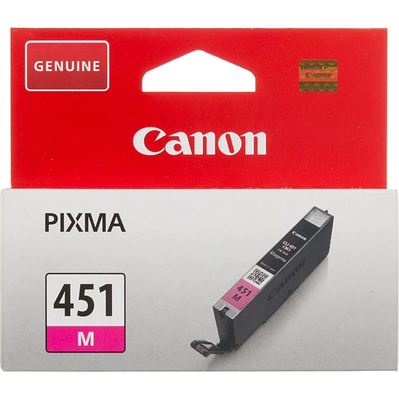 Картридж струйный Canon CLI-451M 6525B001 пурпурный(333стр.)(7мл) для Canon Pixma iP7240/MG6340/MG