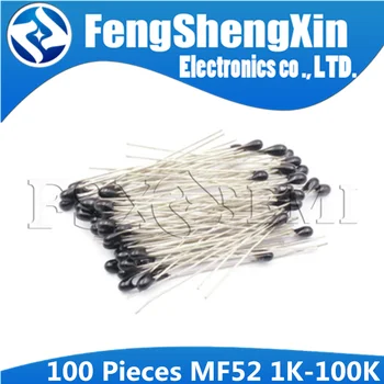 

100pcs/lot New MF52AT MF52 B 3950 3270K 3470K NTC Thermistor Thermal Resistor 5% 1K 2K 2.2K 3K 4.7K 5K 10K 20K 47K 50K 100K