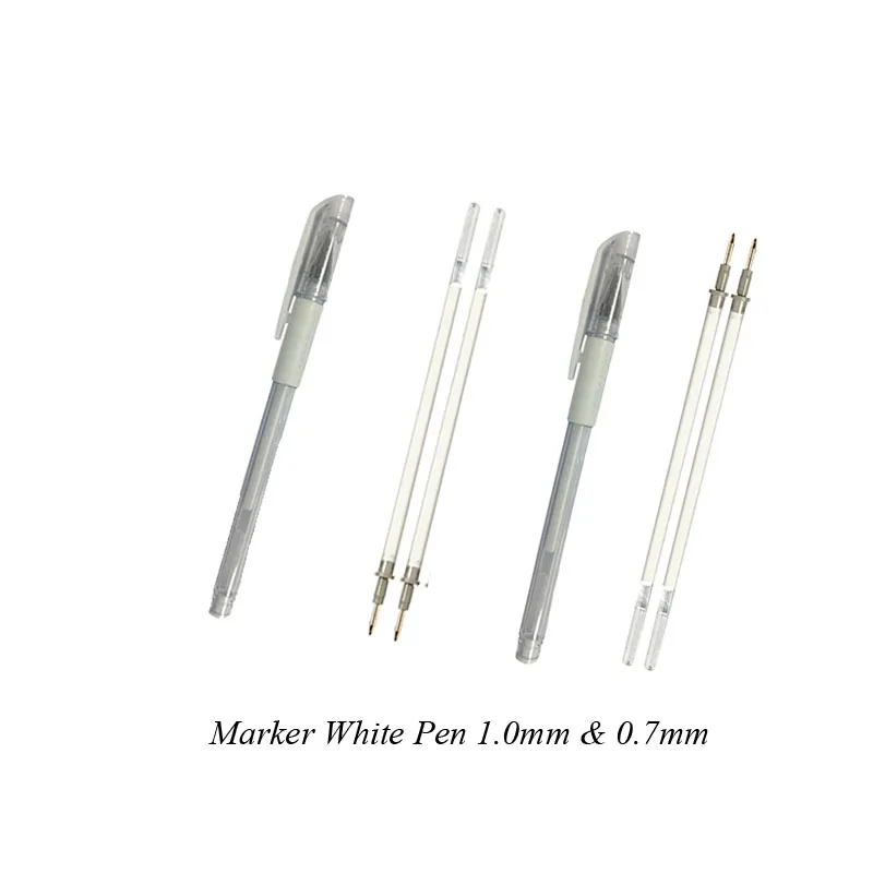 

10 Pcs Tattoo Microblading Eyebrow Skin Marker Pen 1mm 0.7mm Eyebrow Tattoo Pen- Microblading Surgical Skin Thick Thin Marker