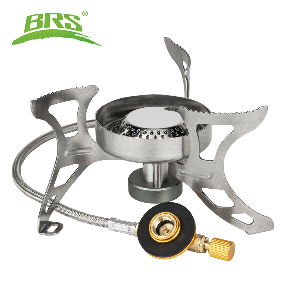 BRS Outdoor Camping Gas Burner High Power 3240W Portable Split Mini Gas Stove Outdoor Picnic BBQ Camping Stove Equipment BRS-51