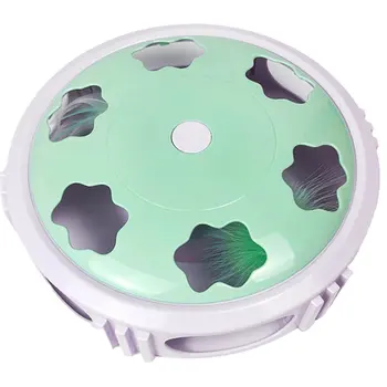 

Automatic Rotating Feather Pet Cat Toy Round Electric Cat Turntable Circular Flash Puzzle Funny Electric Funny Cat Stick