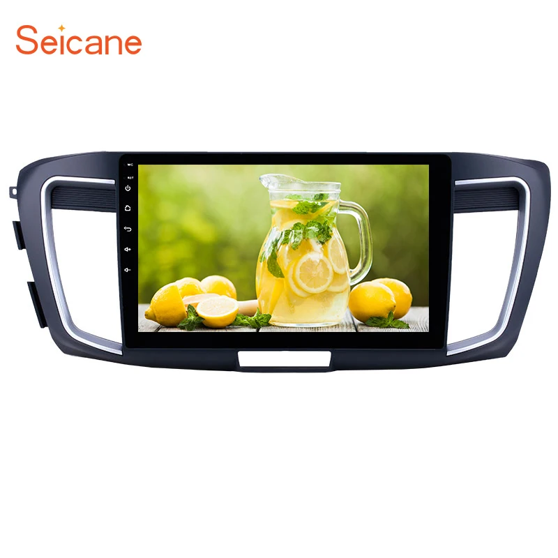 Seicane Автомобильный gps 10 1 &quotHD Android 8 Navi блок для 2013 Honda Accord 9 2.4L высокая версия