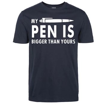 

My Pen Is Bigger Than Yours Funny T Shirts Men 2020 harajuku T-shirts streetwear Tee tops pp brand clothing funny T Shirts