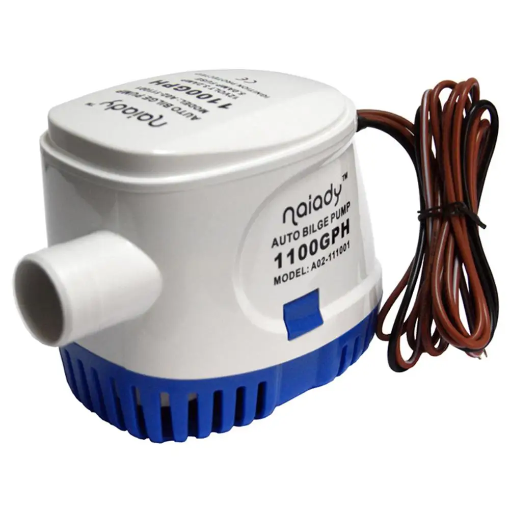 12 V/24 V полностью автоматические Трюмные насосы насос 1100GPH Электрический водяной насос постоянного тока