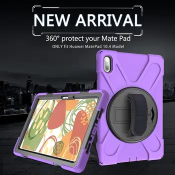 

BuzzLee Strap Smart Folio Case for Huawei Matepad 10.4" Smart Shell Stand Cover for Matepad 10.4 inch With Pen Slot