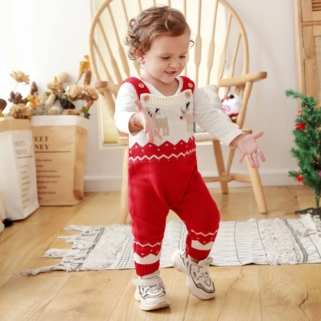 Yenido an Bebek Noel rg Romper Tulum Baba izgi Film Pelu Noel Uzun 
