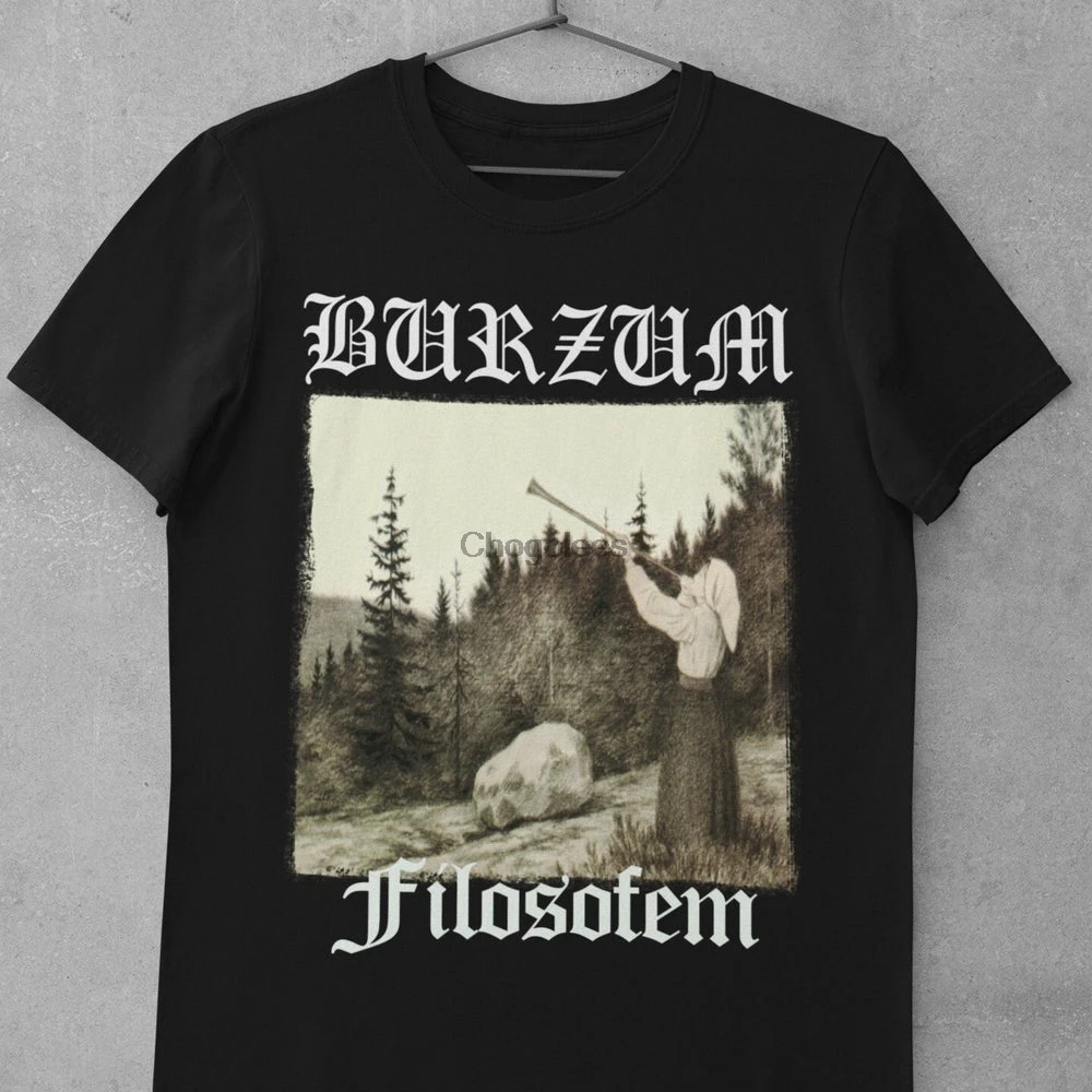Футболка Burzum Filosofem футболка новый дизайн Повседневная унисекс размер S 2XL |