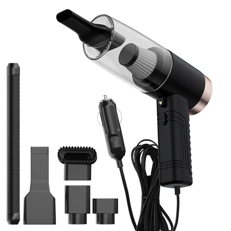 

New Car Portable Strong power Suction Vacuum Cleaner Handheld With LED Flashlight