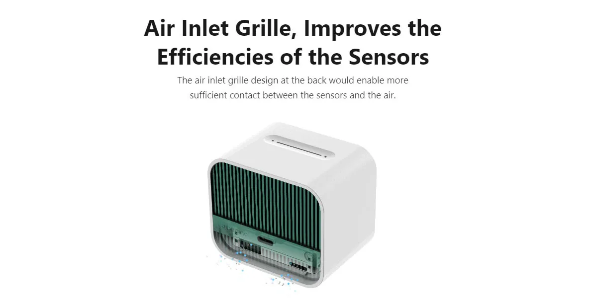 Qingping Air Detector Lite Mi Home APP Control description image 8