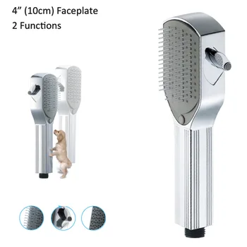 

Hand shower,ABS electroplating high-end shower set with oxygen ultra-thin pressurized water saving shower nozzle