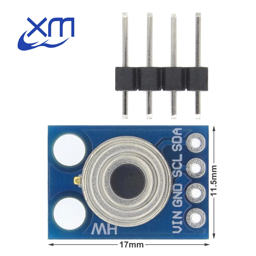 10 шт. GY-906 MLX90614 MLX90614ESF бесконтактный инфракрасный датчик температуры модуль IIC
