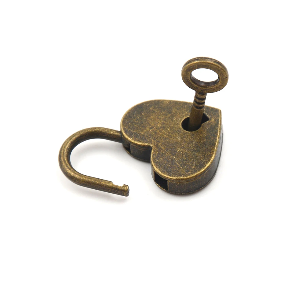 T Tulead Lot De 2 Mini Cadenas Carrés Colorés Avec Clé - 35 X