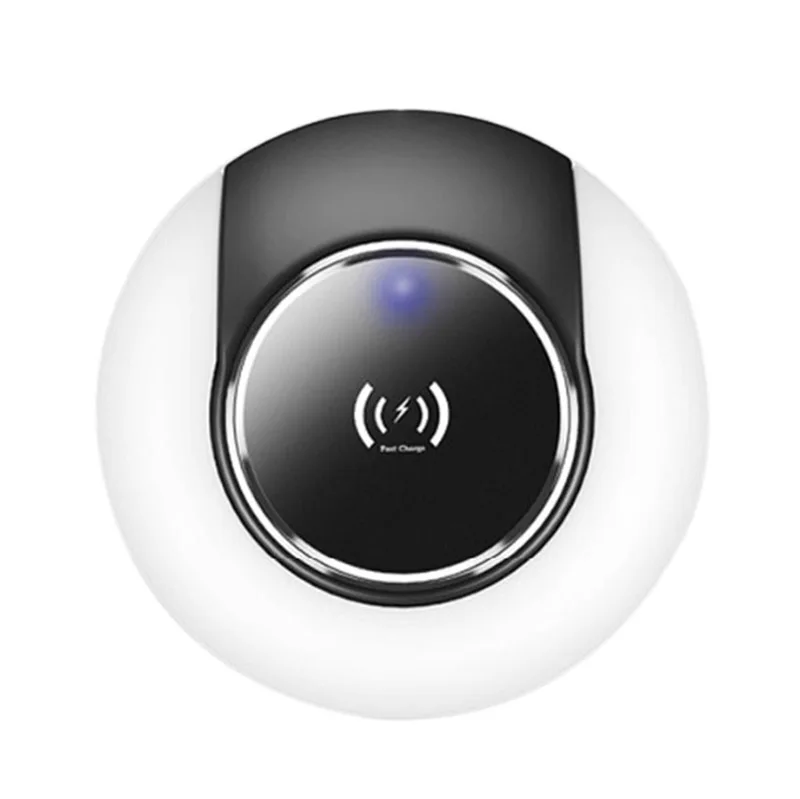 QI интеллектуальная зарядка Быстрое беспроводное зарядное устройство для samsung S9 S8