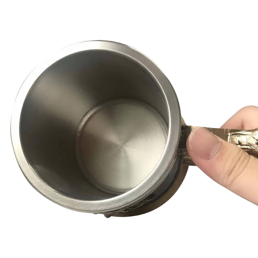 ヘビ女ビールマグクールコーヒーカップ樹脂ステンレス鋼クリエイティブ茶水箸置き Mugs Aliexpress