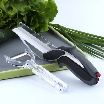 

Cassette Scissors Multi-functional Vegetable Kitchen Smart Scissors Children Baby Complementary Scissors