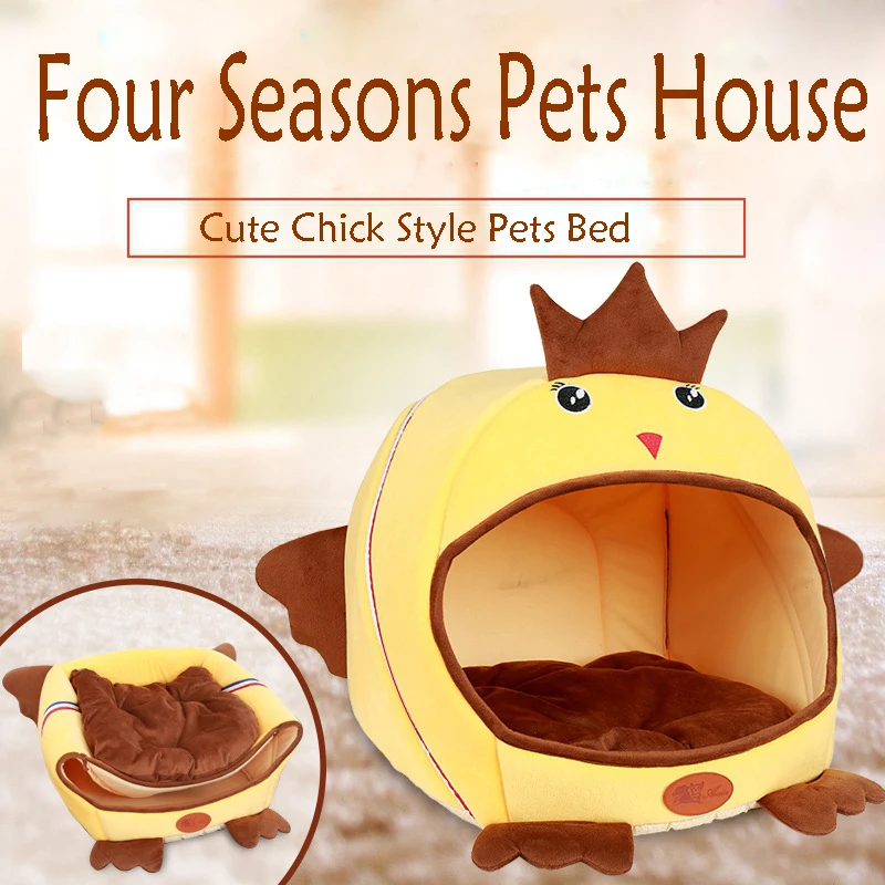 

Pet Dog House Nest Foldable Pet Dog Bed House Cat Bed House For Small Medium Dogs Chick Travel Kennels For Cats Pet Products