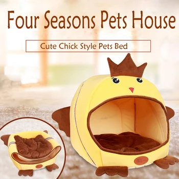 

Pet Dog House Nest Foldable Pet Dog Bed House Cat Bed House For Small Medium Dogs Chick Travel Kennels For Cats Pet Products