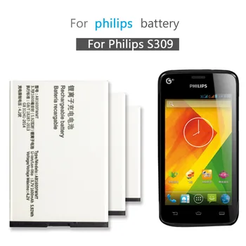 

E168 Battery For Xenium CTE168 Cellphone AB1600FWMT Battery for Philips Smart Mobile Phone 4.2V