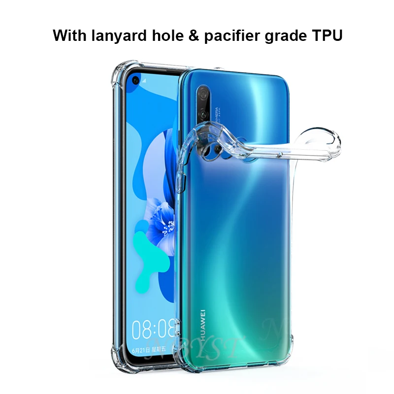 Противоударные силиконовые мягкие чехлы для Huawei P40 Lite E P30 новое издание P20 Pro P Smart Z