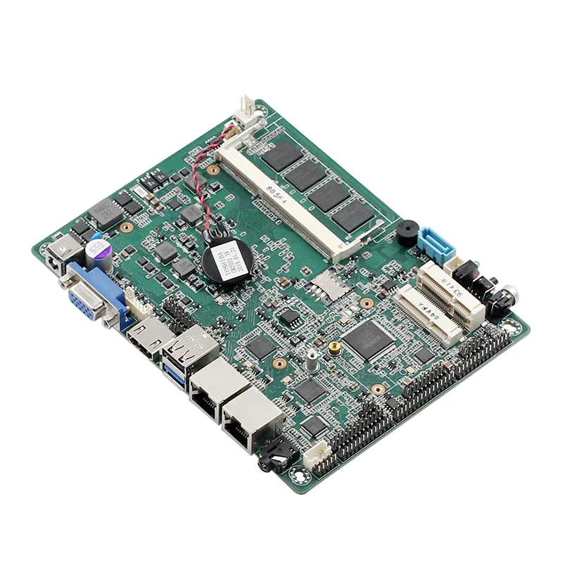 Z-3.5 Встроенная Материнская плата Celeron J1900 встроенная 4G широкая мощность 6 * COM