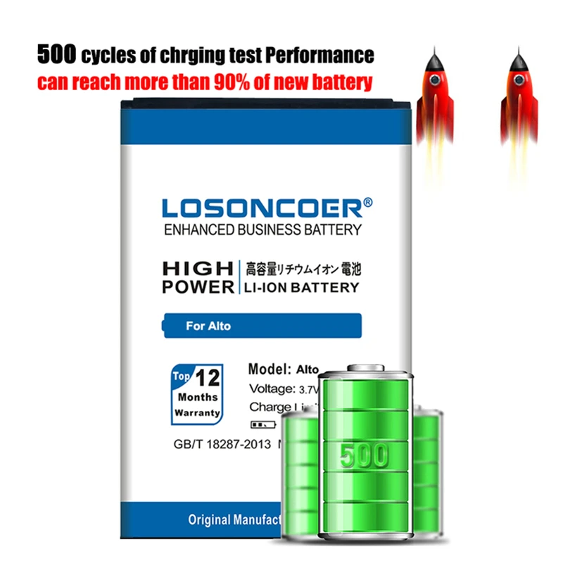 LOSONCOER 3100mAh Alto мобильный телефон аккумулятор для Explay батареи|mobile phone battery|battery forphone