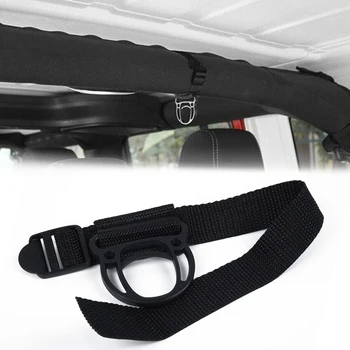 

1 Roll Of Bar Car Styling Coat Hook Hallstand Clothes Hanger For Jeep Wrangler JK JL Unlimited 2007~2018 Car Accessories