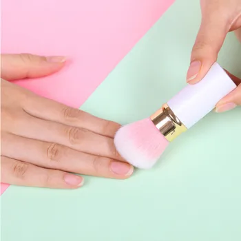 

Nail Brush Tools Remove Dust Powder Brush Manicure Pedicure Clean Brush For Nail Care Nail File Art Care Nail Cleaning