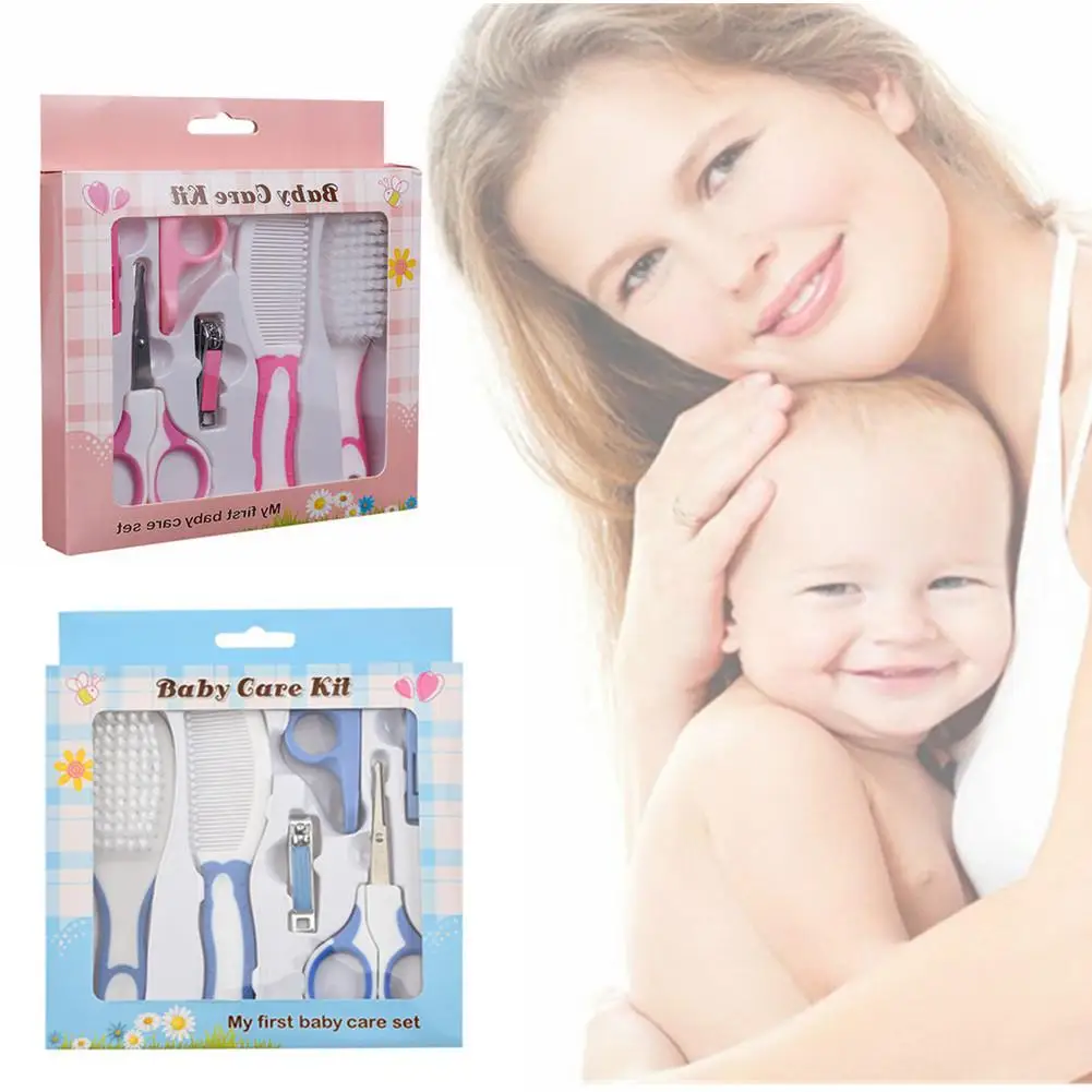 Kidlove 6 шт. маникюрный набор для ухода за младенческими ножницами ногтей Расческа