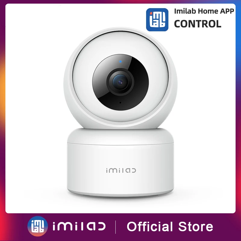 IMILAB-cámara IP C20 1080P, Monitor de bebé para interiores, cámara de seguridad inteligente para el hogar, videovigilancia, detección de movimiento humano, Webcam