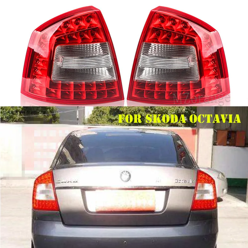  MZORANGE LED Tail Real Light for SKODA Octavia A6 for RS 2009 2010 2011 2012 2013 Car-styling LED C - 33014238507