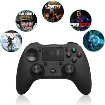 

Bluetooth 4.0 Wireless DualShock 6 axis Gamepad Remote Controller for PS 4 PS4 Controller Joystick with stereo headset jack