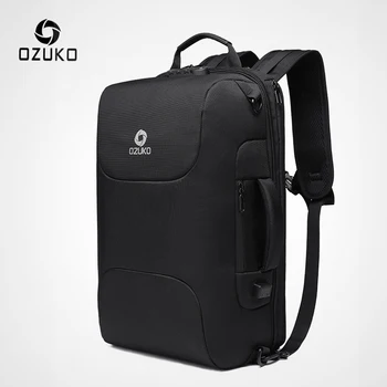 

High Capacity Men Anti Theft 15.6 inch Laptop Backpack Male USB Charging Waterproof Bag Business Casual Travel Business outdoor