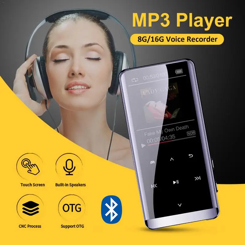 

MP4 Player Bluetooth M13 Bluetooth MP3 Mini MP4 Lossless HIFI 5D Touch Screen Portable New MP5 Walkman Music Player Dropshipping
